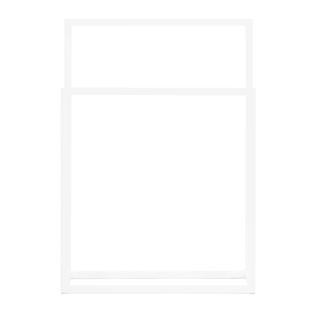 Podwójny wieszak Casia II bia³y ³¹czy elegancjê, nowoczesny design i polsk¹ jakoæ. Doskona³y do przechowywania rêczników w ³azi