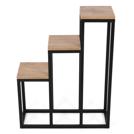 Alto S to stabilny, niski kwietnik (50 cm) o okr¹g³ym blacie (r. 32 cm), wykonany w ca³oci z malowanej proszkowo stali. Minima