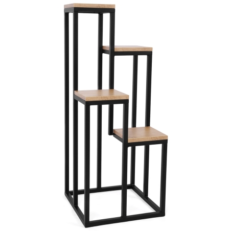 Kwietnik Kaskadowy Coral XL Wood 80cm – Dębowy Loft 4 Poziomy