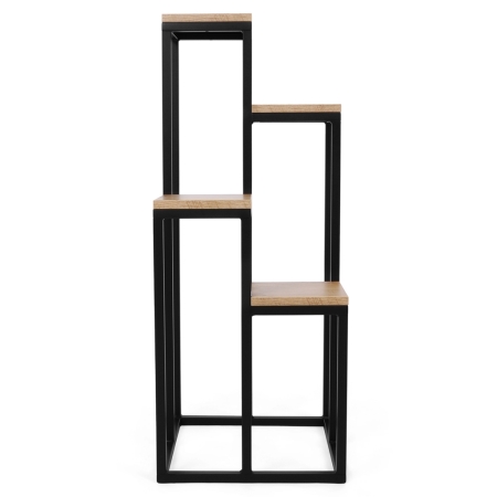 Kwietnik Kaskadowy Coral XL Wood 80cm – Dębowy Loft 4 Poziomy