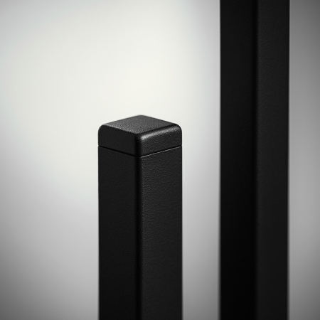 Stojak na papier Stilo Duży na kwadratowej podstawie – Czarny Loft