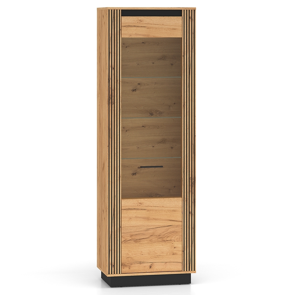 Witryna AMBER 04 – przeszklona witryna z półkami