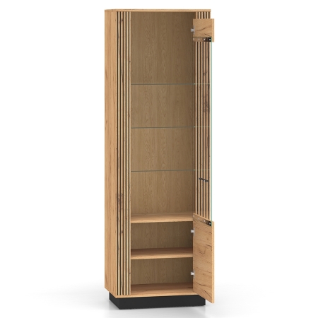 Witryna AMBER 04 – przeszklona witryna z półkami