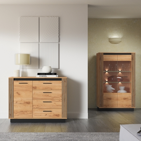 Komoda AMBER 07 – funkcjonalna komoda z szufladami