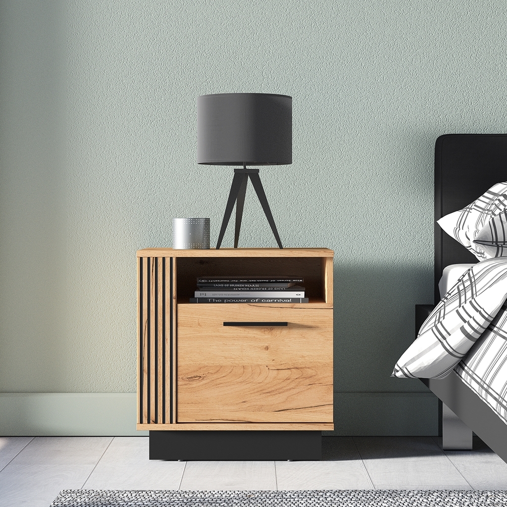 Szafka nocna AMBER 09 – aranżacja