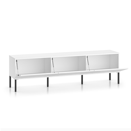 Szafka RTV Nordic Shine 04 na nóżkach 18cm | Szeroka 170cm