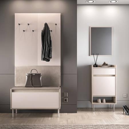 ARCO 05 – szafka na buty z siedziskiem do przedpokoju