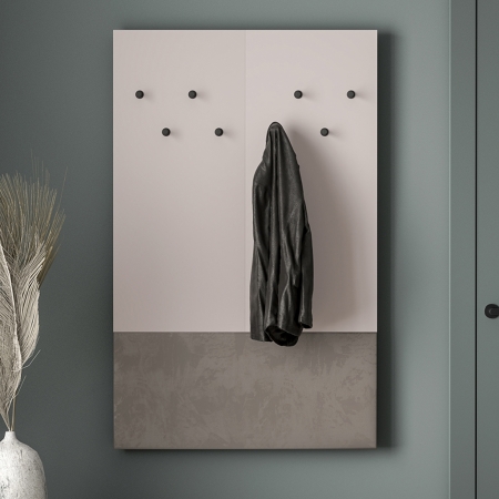 Wieszak ścienny ARCO 07 – nowoczesny panel do przedpokoju