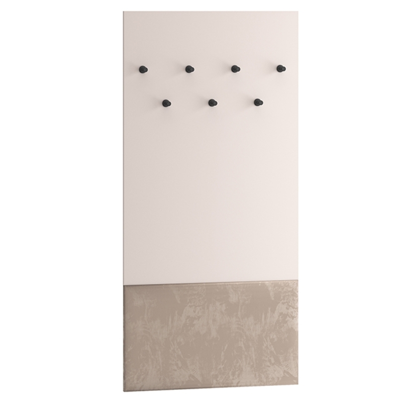 Wieszak ścienny ARCO 08 – tapicerowany panel do przedpokoju