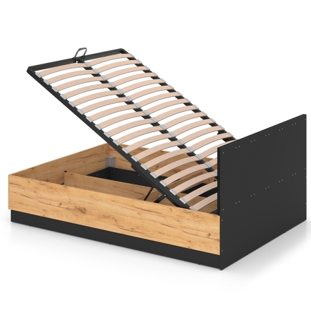 Łóżko AMBER 140 – łóżko z pojemnikiem 140×200