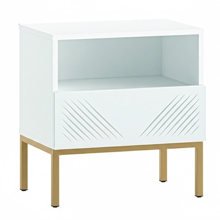 Szafka nocna Nordic Shine 05 na podstawie 18cm | 50cm Jodełka