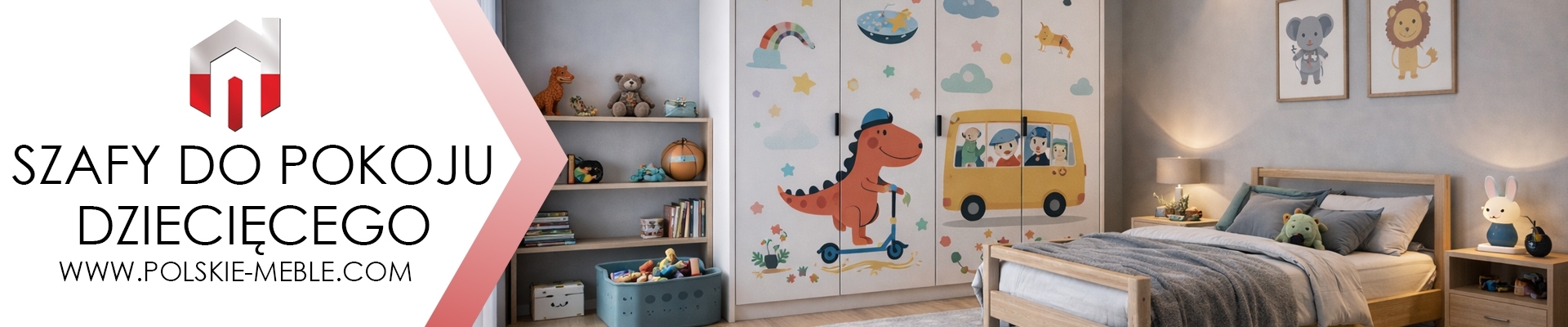 Szafy dla dzieci - Bezpieczne i kolorowe szafy dziecięce